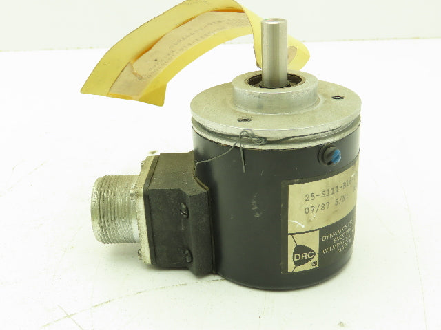 DRC Dynamics Research 25-S111-B16-1000T000 Rotary Encoder 3/8" Shaft 10-Pin