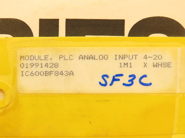 General Electric IC600YB843A GE Fanuc 4-20mA Analog Input Module Board
