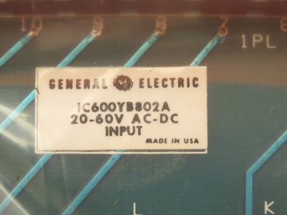 General Electric IC600BF802B GE Fanuc 20-60V AC-DC Input Module Circuit Board