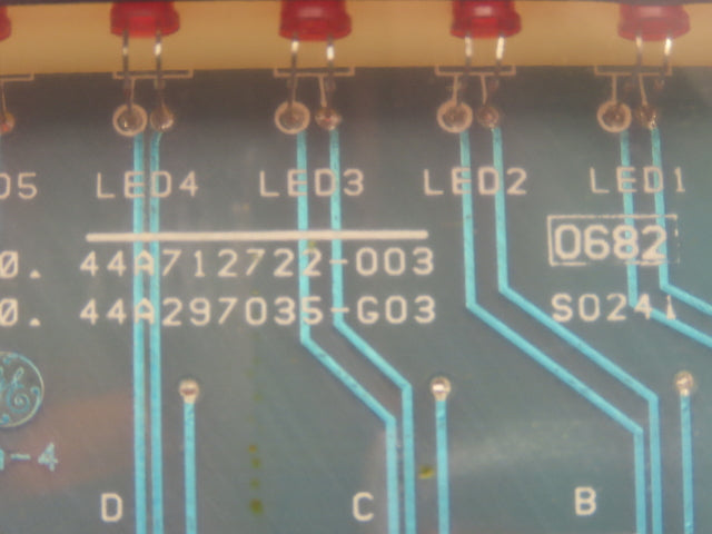 General Electric IC600BF802B GE Fanuc 20-60V AC-DC Input Module Circuit Board
