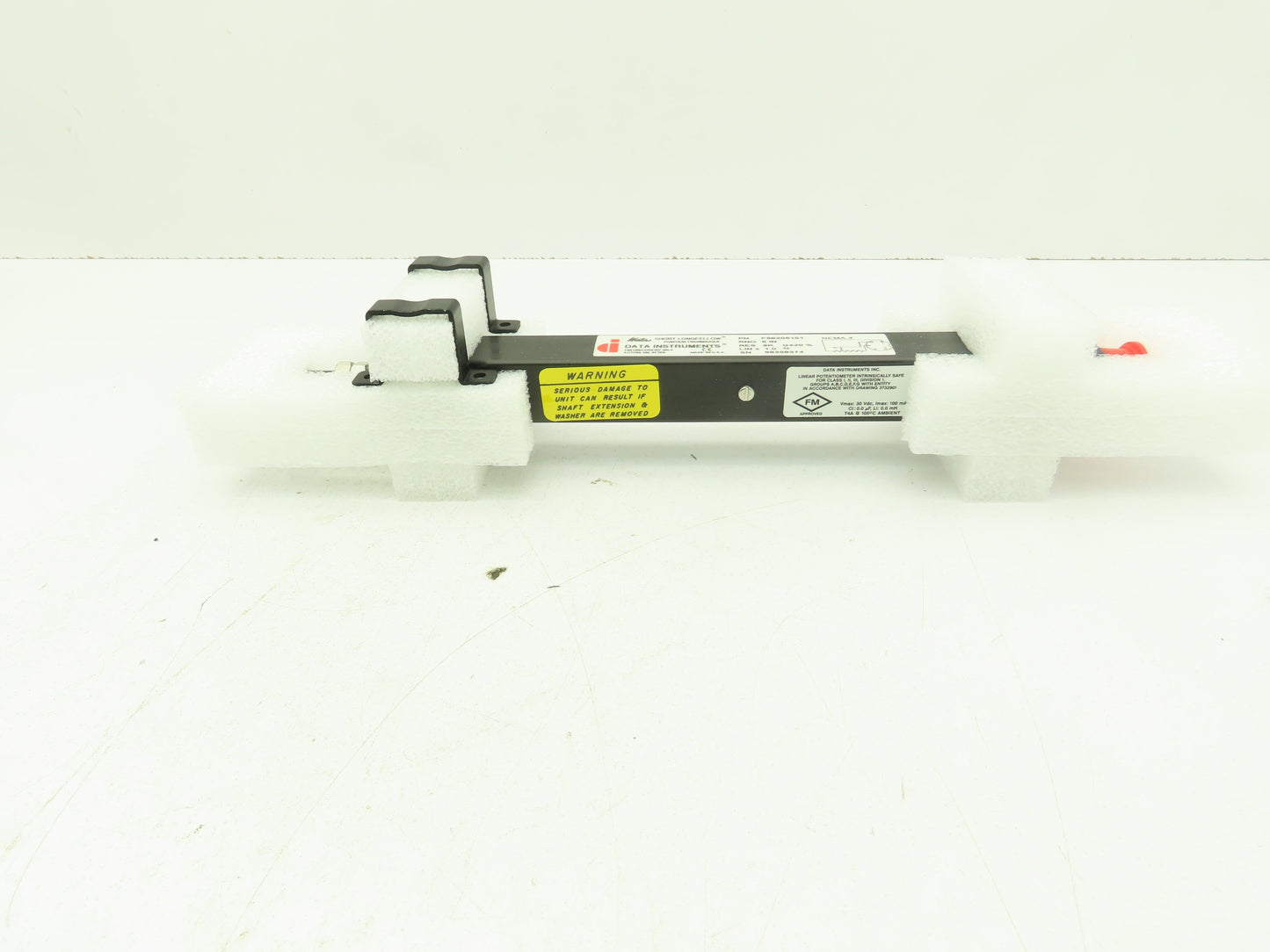 Waters F56205101 Short Longfellow Linear Position Transducer 6" Stroke 9K Ohm