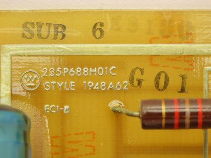 Westinghouse 1948A62 235P688H01C PCB Control Circuit Board Card