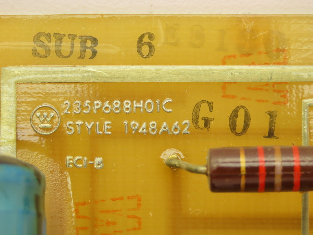 Westinghouse 1948A62 235P688H01C PCB Control Circuit Board Card