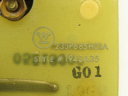 Westinghouse 235P685H01A 1943A35 0521899 Power Supply Terminal Board Card PLC