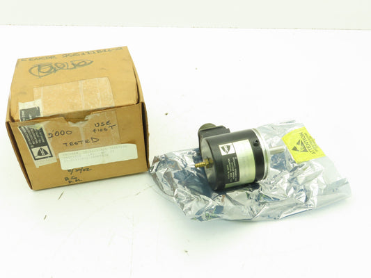 DRC Dynamics Research 25-S111-B16-2000T000 Rotary Encoder 3/8" Shaft 10-Pin