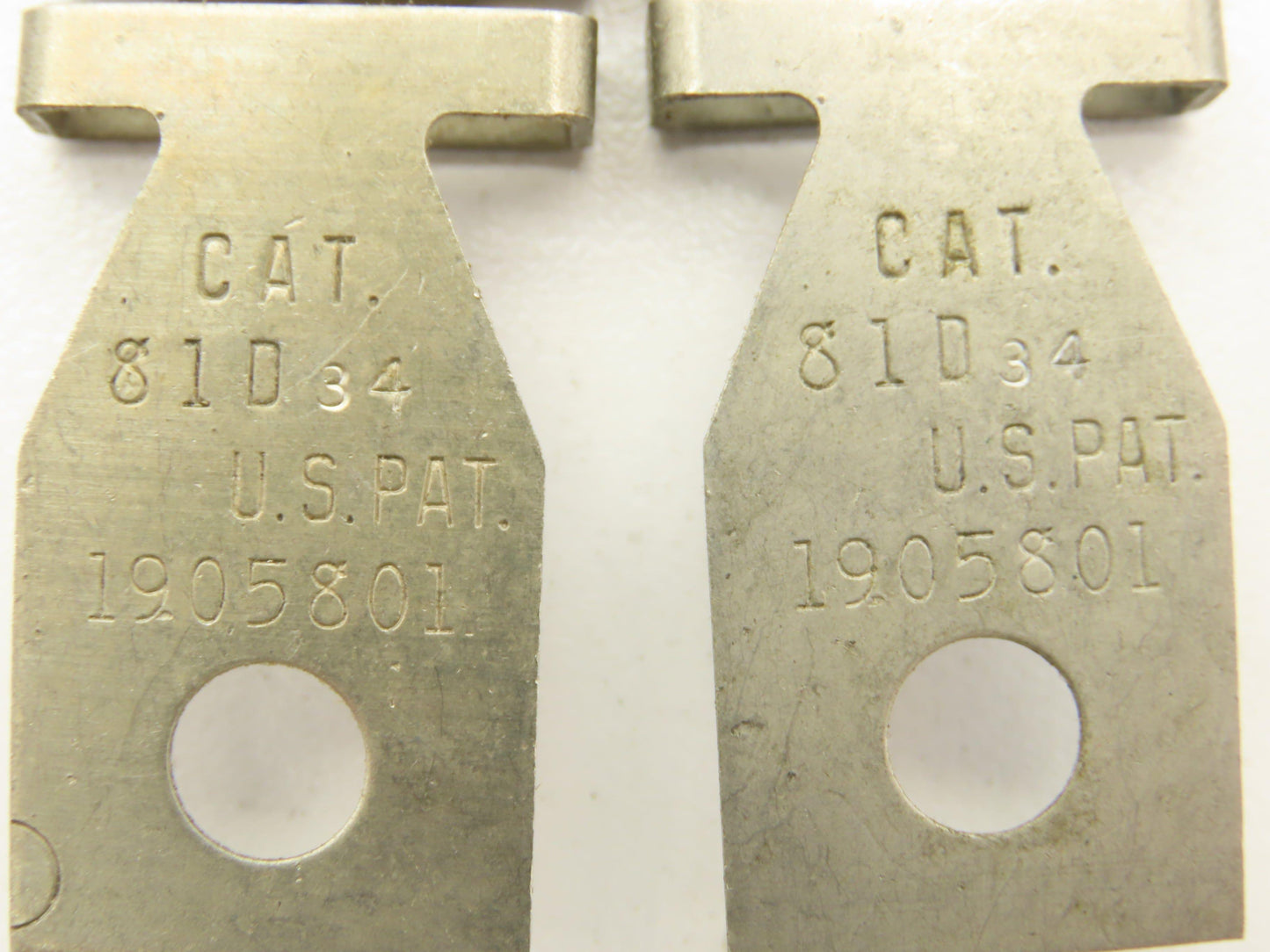 General Electric 81D34 81D 34 GE Thermal Overload Unit Heater Element Lot of 4