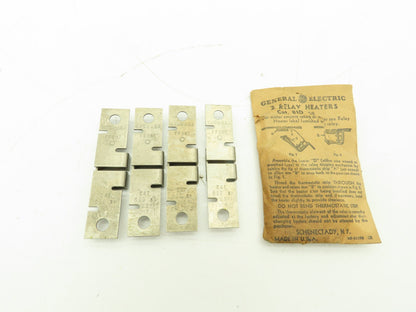 General Electric 81D38 GE Thermal Overload Unit Heater Element Lot of 6