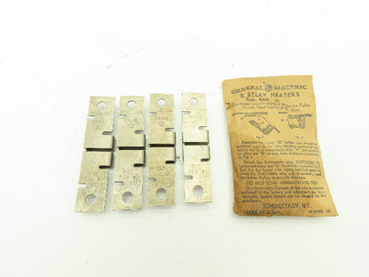General Electric 81D38 GE Thermal Overload Unit Heater Element Lot of 6