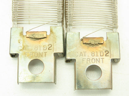 General Electric 81D45 81D2 81D17 GE Thermal Overload Unit Heater Element Lot