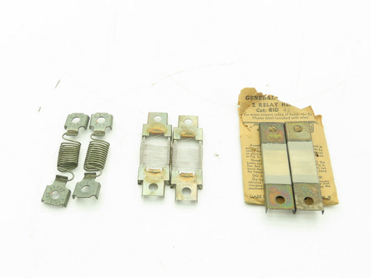 General Electric 81D45 81D2 81D17 GE Thermal Overload Unit Heater Element Lot