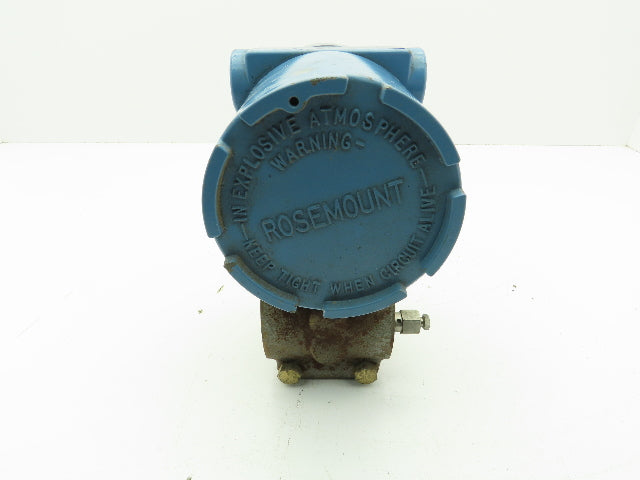 Rosemount 1151DP3S12B1 Alphaline Pressure Transmitter 0-12" WC 2000 PSI