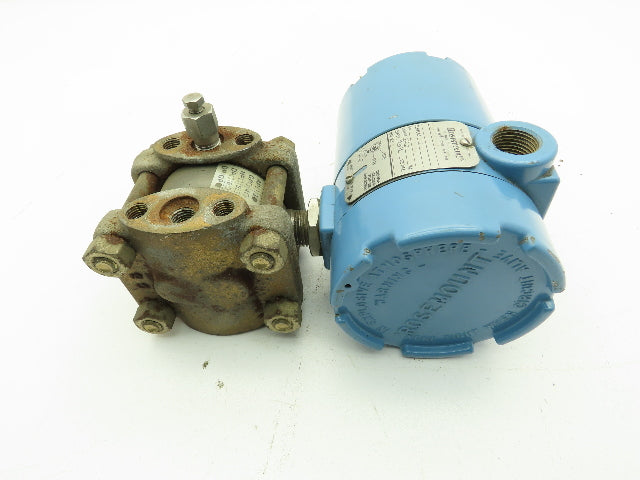 Rosemount 1151DP3S12B1 Alphaline Pressure Transmitter 0-12" WC 2000 PSI
