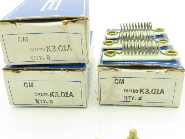 General Electric CR123K301A GE Thermal Overload Unit Heater Element Lot of 9