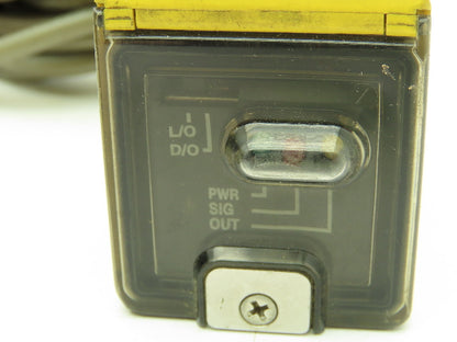 Banner Q45BB6DL Photoelectric Sensor Diffuse 1.8M 10-30VDC w/4-Pin Plug Lot of 2