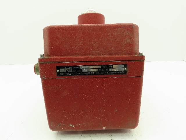 SKIL Controls 405-C2-B1 Electro Pneumatic Valve Actuator 117V w/ Dome Indicator