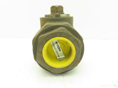 Hycon KHM Steel High Pressure Ball Valve 1-1/4" NPT Threaded DN32 4500 PSI