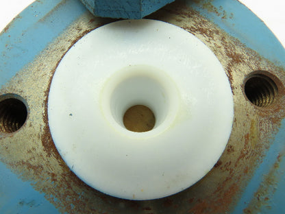 DOW Chemical G65 PTFE Lined 1"x3/4" Reducer Fitting Adapter 150# Steel 4-Bolt
