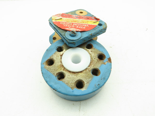 DOW Chemical G65 PTFE Lined 1"x3/4" Reducer Fitting Adapter 150# Steel 4-Bolt