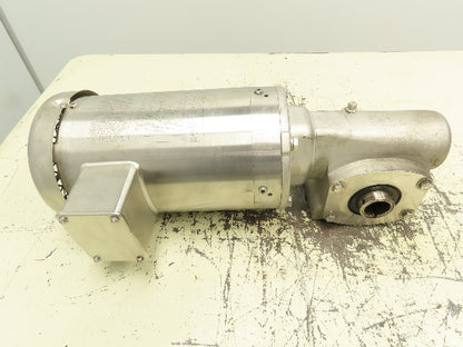 Dodge SS20O18H56 Stainless 18:1 Tigear-2 Reducer W/.75 Hp Washdown Motor