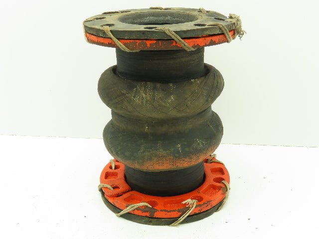 Mercer Rubber 502 Neoprene Expansion Joint 4" Split Flange 12" Length 170 PSI