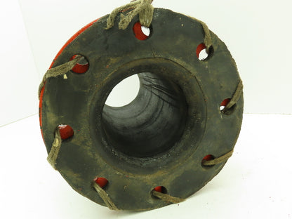 Mercer Rubber 502 Neoprene Expansion Joint 4" Split Flange 12" Length 170 PSI