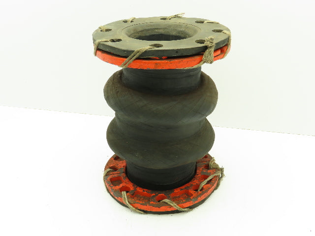 Mercer Rubber 502 Neoprene Expansion Joint 4" Split Flange 12" Length 170 PSI