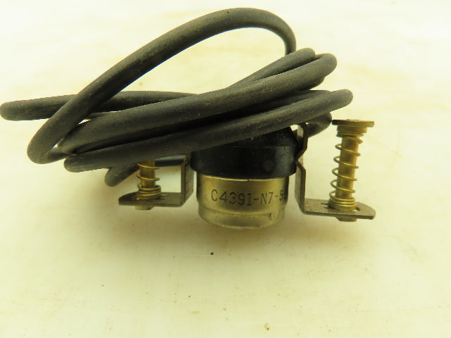 National Electronics C4391N7-59 Thermostatic Switch Temperature Protection