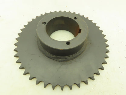 Browning 50Q45 #50 Roller Chain Sprocket 45 Teeth Q1 Bushing Type Bore