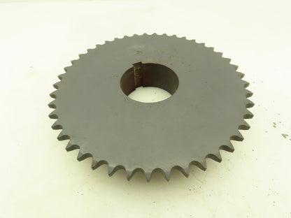 Browning 50Q45 #50 Roller Chain Sprocket 45 Teeth Q1 Bushing Type Bore