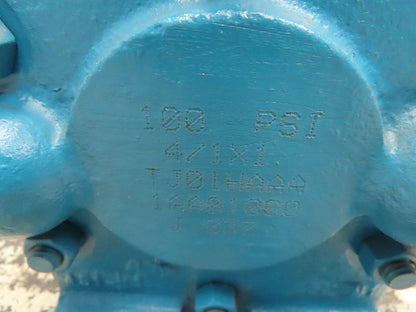 Vickers 4/1X1 Pneumatic Cylinder 1" Stroke 4" Bore 100 Psi