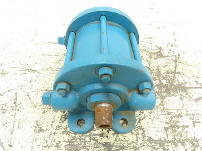 Vickers 4/1X1 Pneumatic Cylinder 1" Stroke 4" Bore 100 Psi