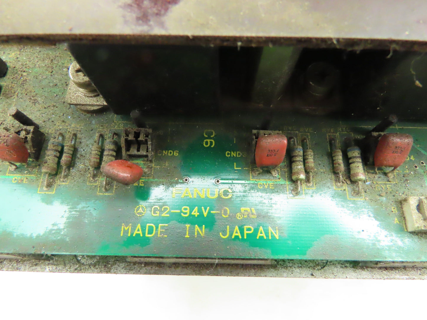 Fanuc A20B-1006-048 Circuit Board Assembly Hitachi FXS Capacitor Parts