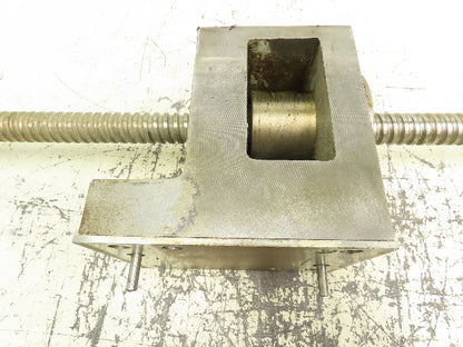 Ball Screw 1 1/4" Rod OD Travel 48" 53.5" Overall 7/8 Shaft 12mm Lead