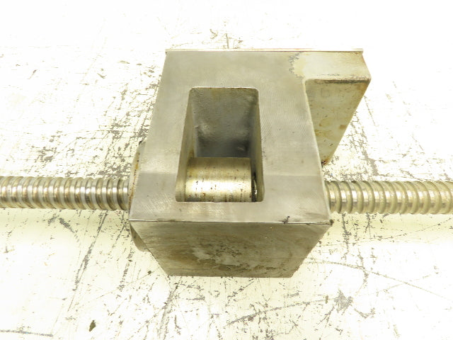 Ball Screw 1 1/4" Rod OD Travel 48" 53.5" Overall 7/8 Shaft 12mm Lead