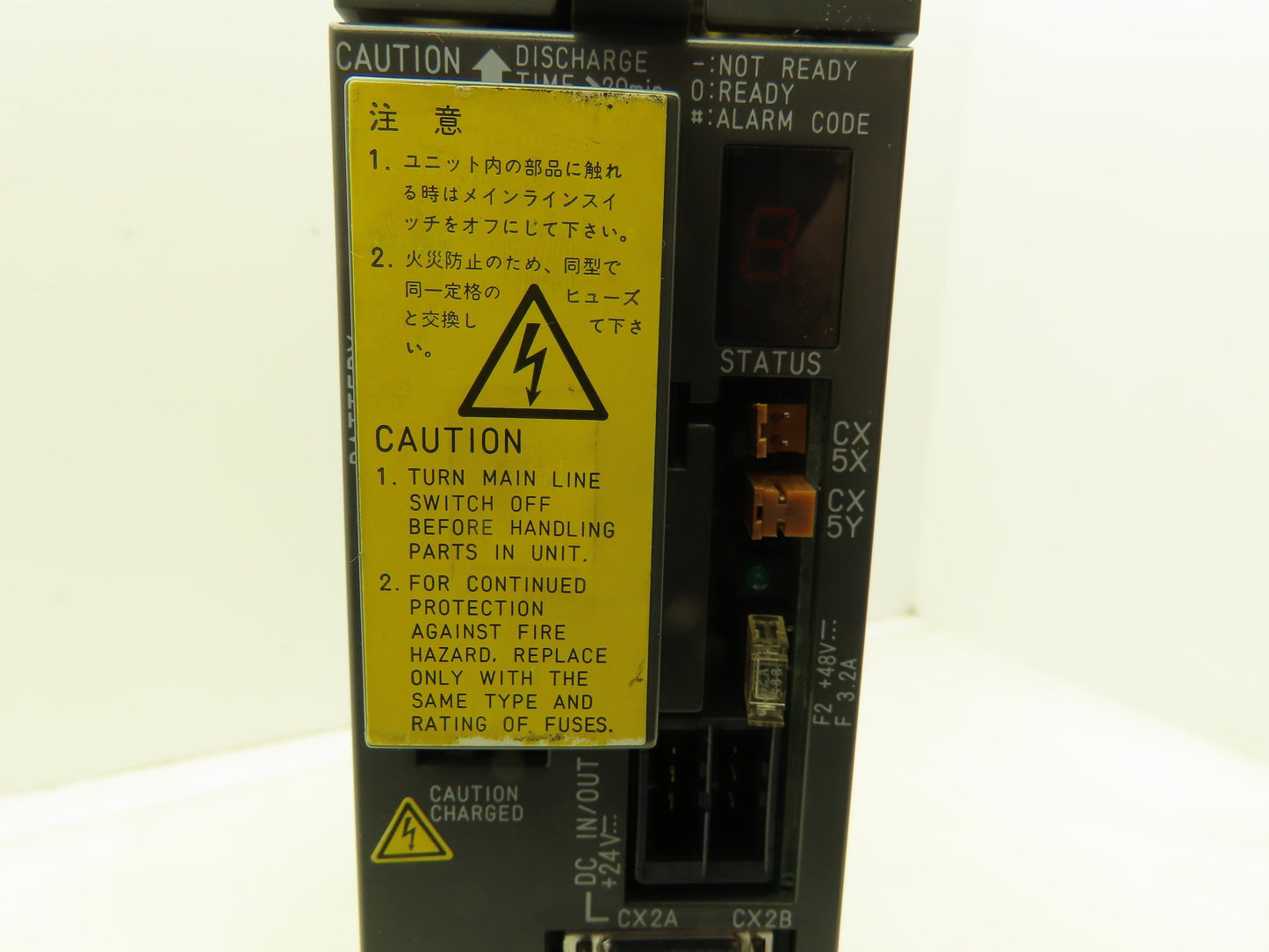 Fanuc A06B-6096-H103 Servo Amplifier Module 283-325V 1.25 kw Ser D