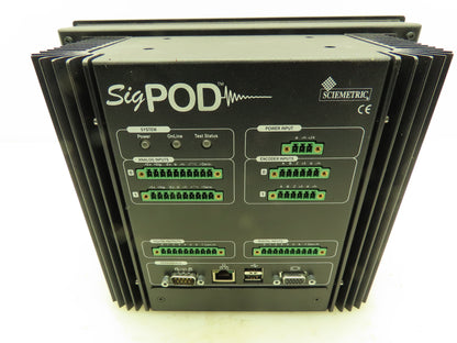 Sciemetric Instruments 2001 SigPod Monitor Control Operator Interface Windows XP