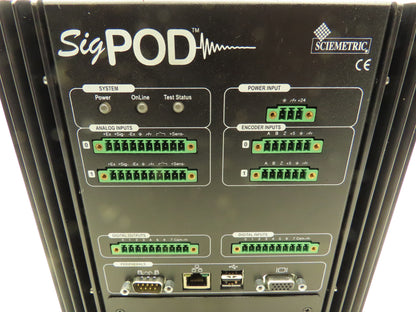 Sciemetric Instruments 2001 SigPod Monitor Control Operator Interface Windows XP
