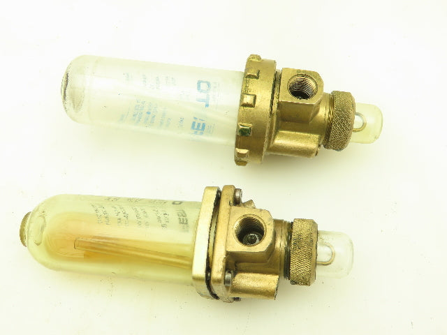 Festo 3/8"Air Line Lubricator Pneumatic Oiler Brass Housing ?	Lot of 2