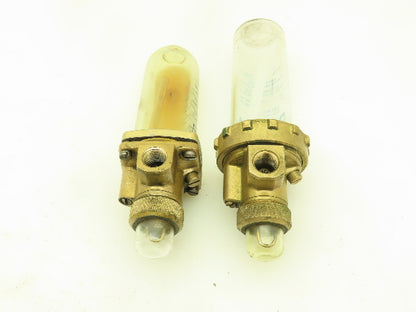 Festo 3/8"Air Line Lubricator Pneumatic Oiler Brass Housing ?	Lot of 2