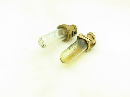 Festo 3/8"Air Line Lubricator Pneumatic Oiler Brass Housing ?	Lot of 2