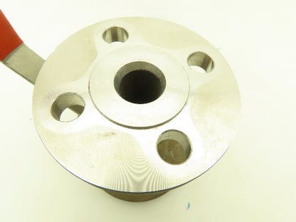 Watts 2501 Chemical Ball Valve 1" Flanged 150# Raised Face Stainless Ball