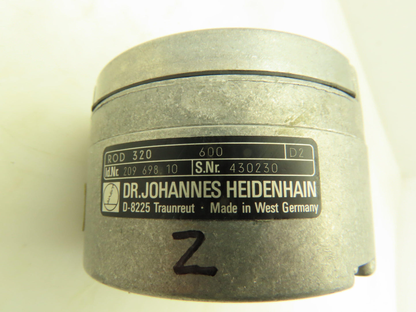 Dr.Johannes Heidenhain ROD 320 600 D2 Id.Nr. 209 698 10 Rotary Encoder