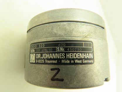 Dr.Johannes Heidenhain ROD 320 600 D2 Id.Nr. 209 698 10 Rotary Encoder