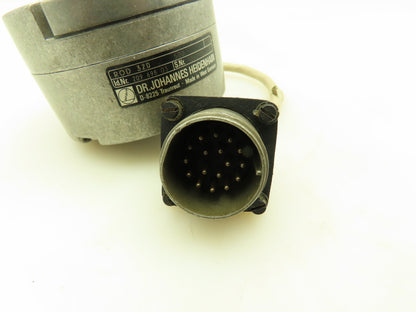 Dr.Johannes Heidenhain ROD 320 500 E10 Id.Nr. 209 698 03 Rotary Encoder