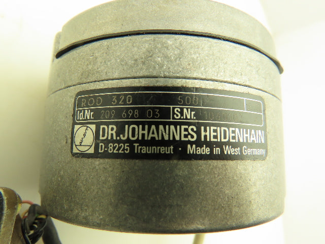 Dr.Johannes Heidenhain ROD 320 500 E10 Id.Nr. 209 698 03 Rotary Encoder