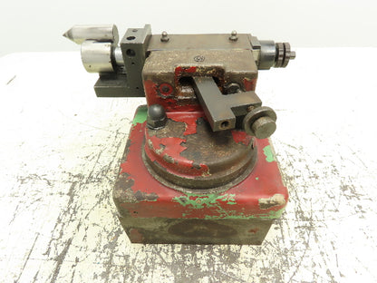 Schutte Tool and Cutter Grinder Tailstock Center Attachment Fixture