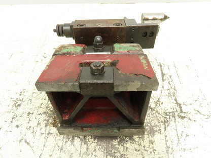 Schutte Tool and Cutter Grinder Tailstock Center Attachment Fixture