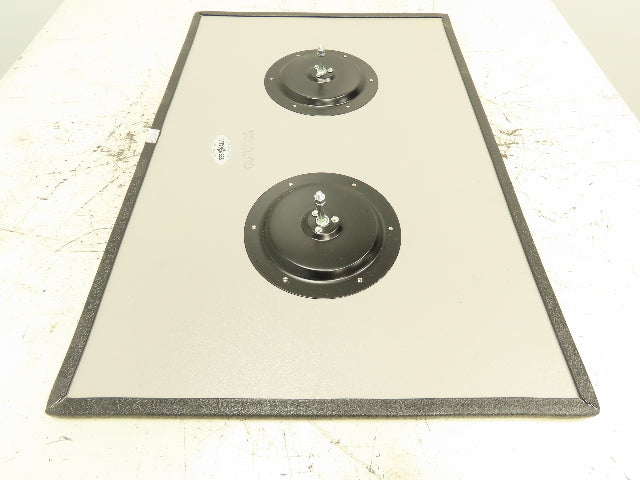 See All SeeAll Safety Mirror 20x30" Black Framed Flat Glass Safety Stainless