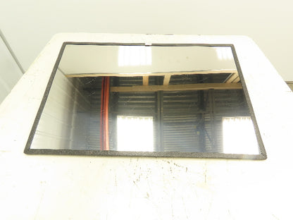 See All SeeAll Safety Mirror 20x30" Black Framed Flat Glass Safety Stainless