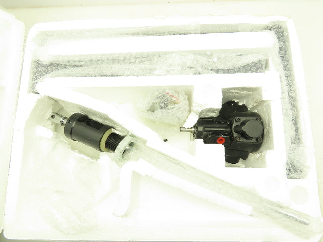 5 Gallon Pail Paint Mixer Air Pneumatic Motor Stand 1/4"  Manual Lift 1440 RPM